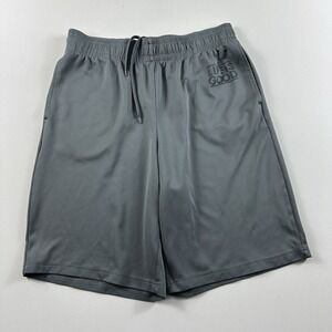 Life Is Good Knit Beach Shorts Mens Large Gray Drawstring‎ Active
